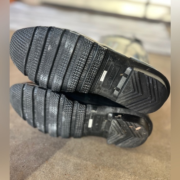 Hunter Boots Tall Glossy Black Size 9 - Picture 7 of 13